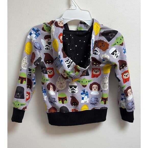 Little Sleepies Play Star Wars Hoodie 4T Zip Up Sold Out Collab Limited Edition - Picture 2 of 2